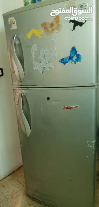 ثلاجه LG مستعملهه لللبيع