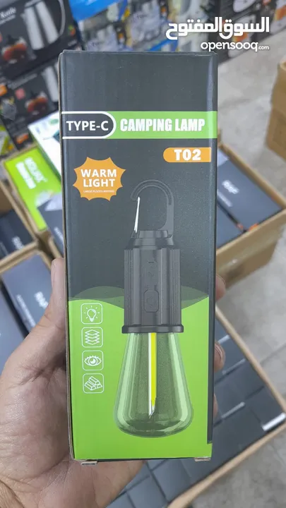 مصباح LED محمول تعليق للرحلات والتخييم