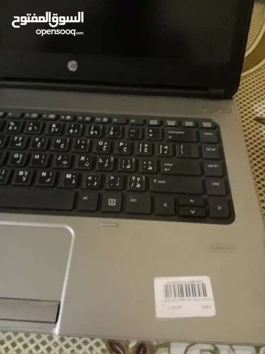 laptop  hp pro للبيع او البدل بايفون بورماكس