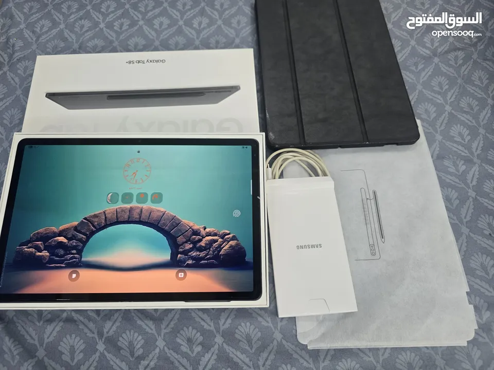 Samsung Galaxy Tab s8 plus wifi only 128Gb وارد الشركة مستعمل بحالة الجديد