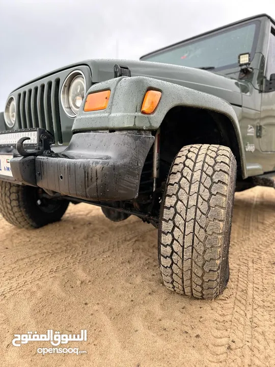 jeep wrangler GCC 2006 clean جيب خليجي نظيف  جدا ممشى قليل . سعر قابل للتفاوض