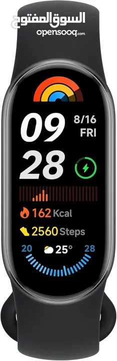 شاومي باند 9 الجديد بسعر ممتاز Xiaomi Smart mi Band 9 Midnight Black
