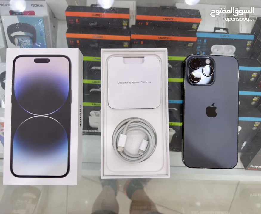 IPHONE 14 PRO MAX BLACK 265GB - أيفون  14 برو ماكس 265 جيجا