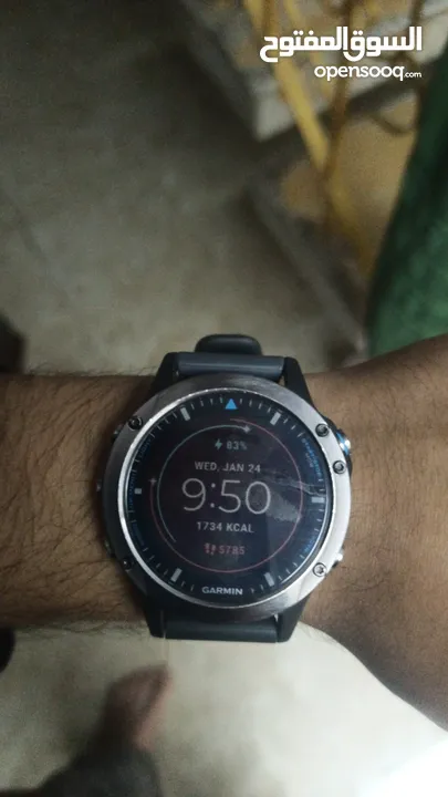 ساعه Garmin quatix5 sapphire crystal 47