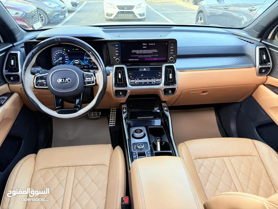 كيا سورينتو 2021 بزنس فل مسكر 4x4 نخب اول