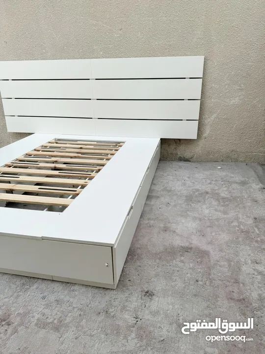 ikea baby bed with storage for sale