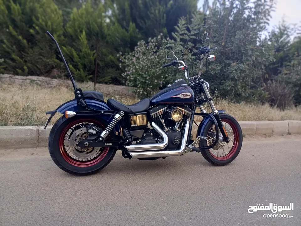 Harley Davidson street bob 2013.1700ccبحاله الوكاله