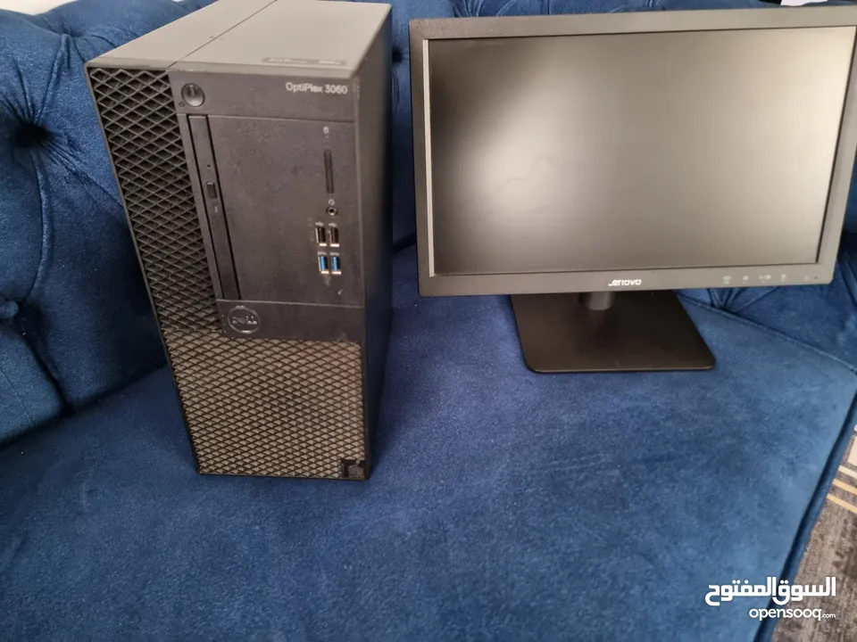 كمبيوتر مكتبي للبيع كور i5 الجيل 8 رام 16