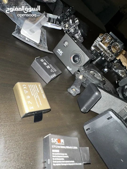 Action Camera 4k For bike  With 3 battery  and a accessories