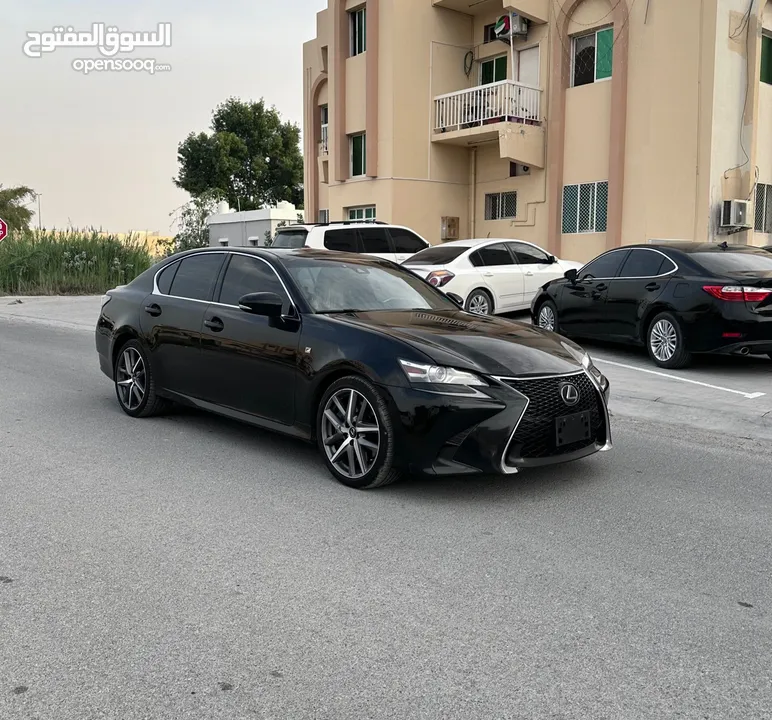 للبيع لكزز gs 350 f اصلي 2017 فل مواصفات رقم واحد