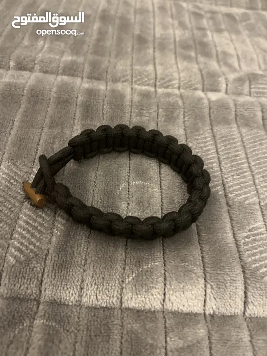 Survival black men bracelet