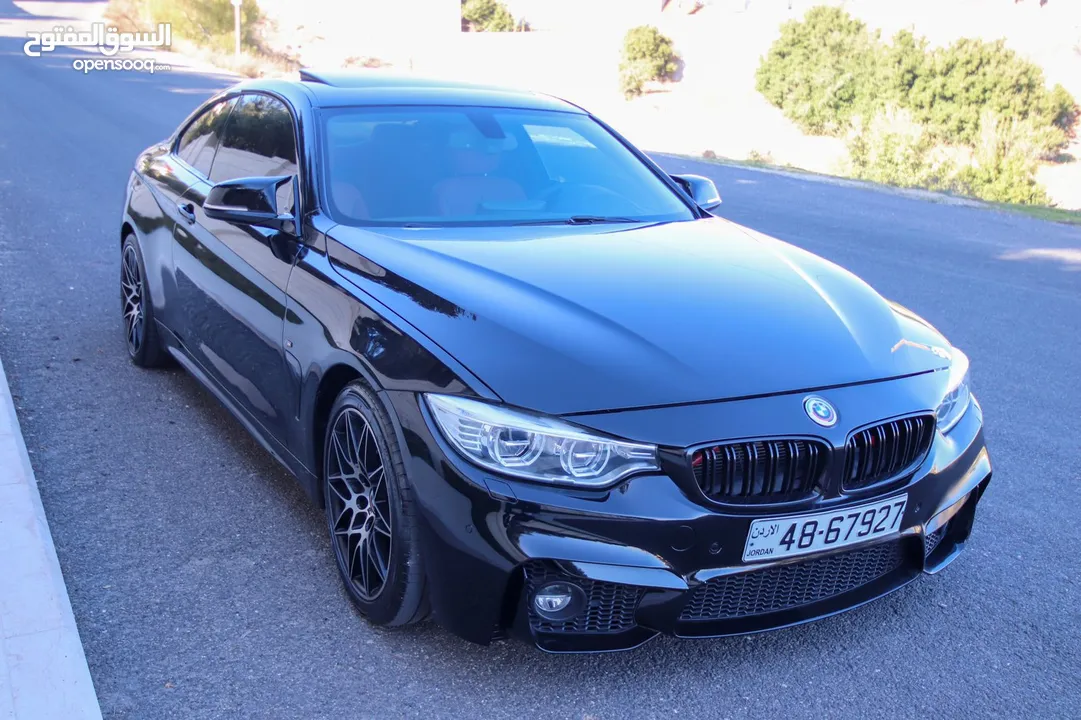 Bmw 428i  السعر 23500 وقابل للتفاوض للجاد بالشراء  السيارة اعلى مواصفات و قمة النظافة