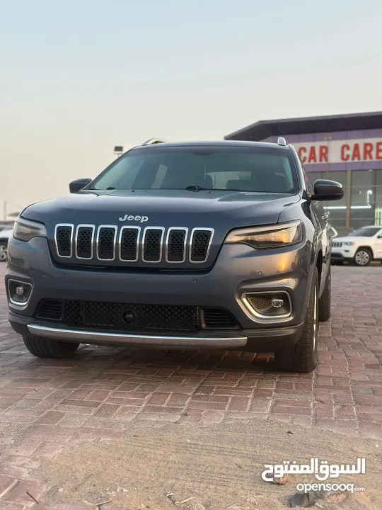 جيب شيروكي ليمتد 2019 رمادي  JEEP CHEROKEE LIMETED 2019