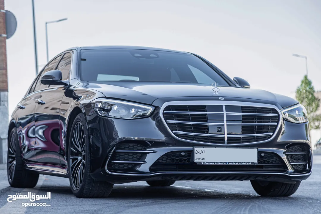 Mercedes S450 2022 Amg kit Mild hybrid 4matic    السيارة وارد الشركة و قطعت مسافة 64,000 كيلو
