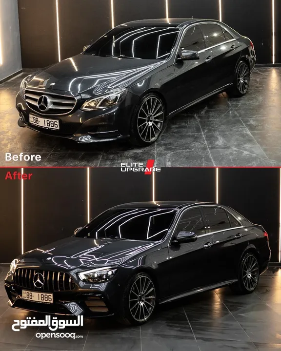 مرسيدس بينز  E200 2014 محوله من الخارج شكل 2022