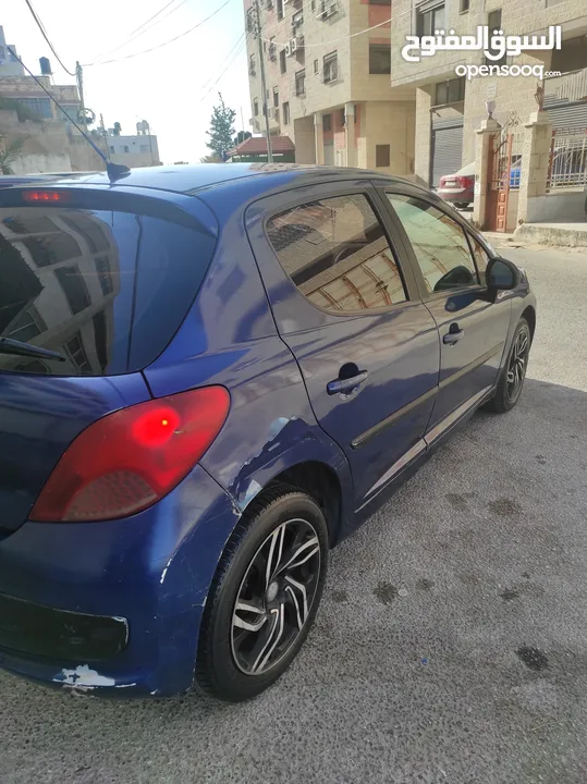 بيجو 207 موديل 2008 للبيع بحالة جيدة في نابلس