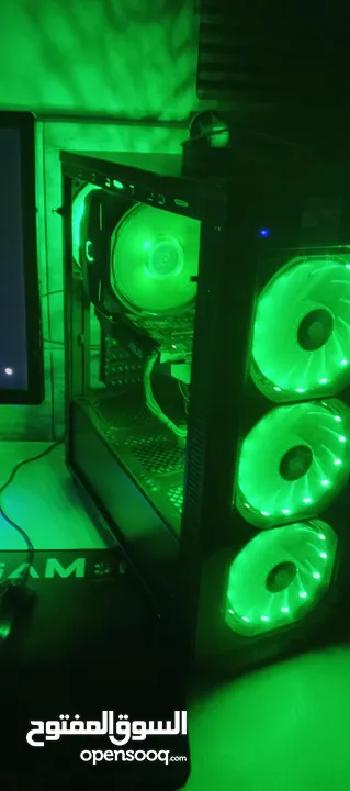 PC GAMING سعر 390قابل للتفاوض   للإستفسار على الرقم بلوصف للاعاب ببجي 120فريم بجوده عاليه