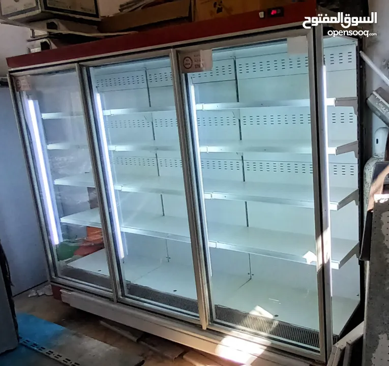 ثلاجات عرض+فريزرات عرض موازين باركود  بسعر حرق