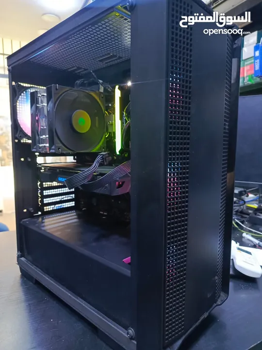 كيس جيمنج العاب Core I7 10700F gtx 1660 super 3xfan
