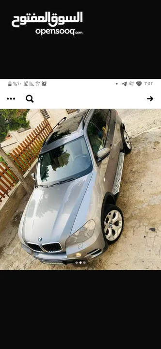 BMW x5 ترخيص وتامين شامل فل الفل 4/4