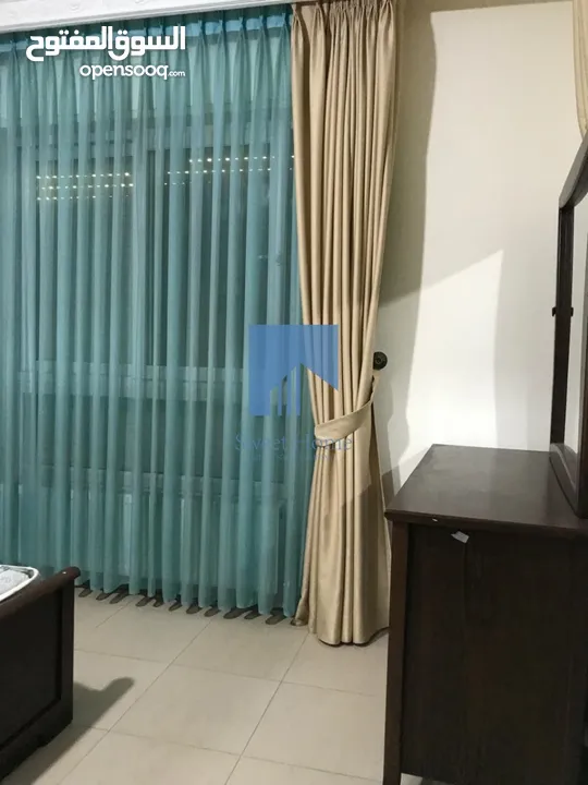 شقة أرضية مفروشة فاخرة للبيع في الجندويل 185م مع ترس 25م تشطيب سوبر ديلوكس بسعر مغري