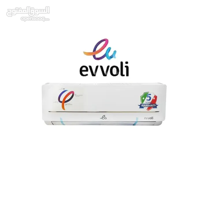 اقوى العروض على مكيف Evvoli لدى مؤسسة ريلاس لانظمة التكيف والتبريد
