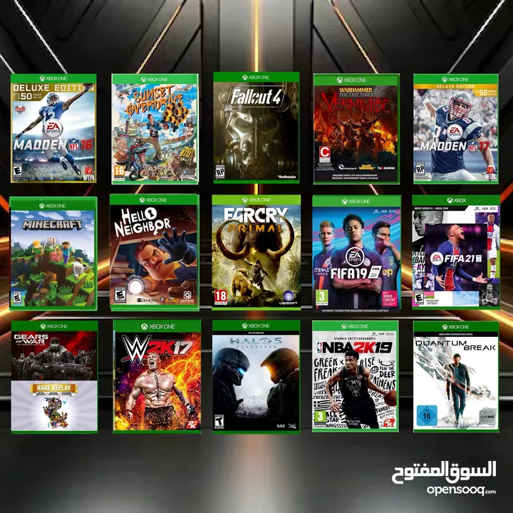 Xbox series x & one x/s Game CD’s  أقراص ألعاب إكس بوكس سيريس & ون