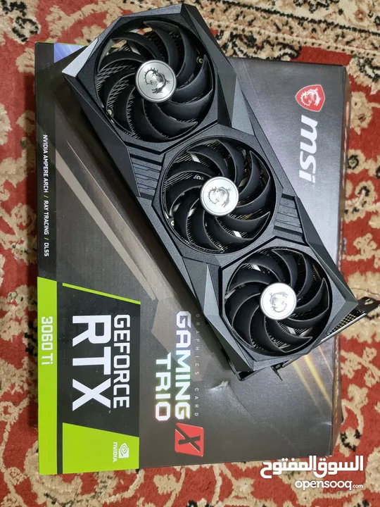 كرت شاشة MSI 3060ti TRIOS GPU