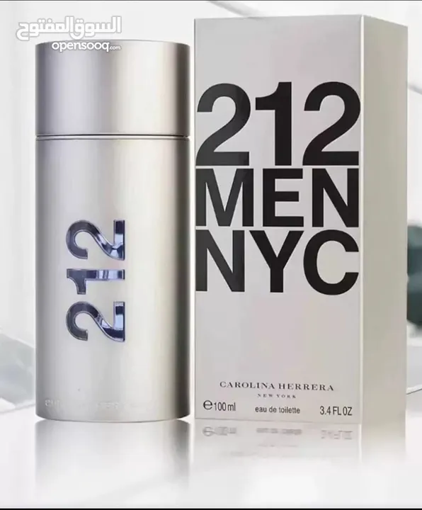عطر 212 Men NYC الأصلي من كارولينا هيريرا  عطر رجالي أنيق يجسد روح مدينة نيويورك النابضة بالحياة