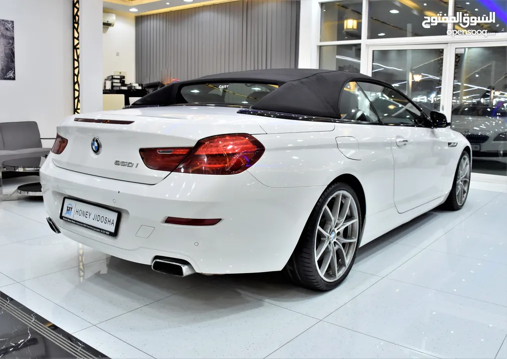 BMW 650i CONVERTIBLE ( 2011 Model ) in White Color GCC Specs
