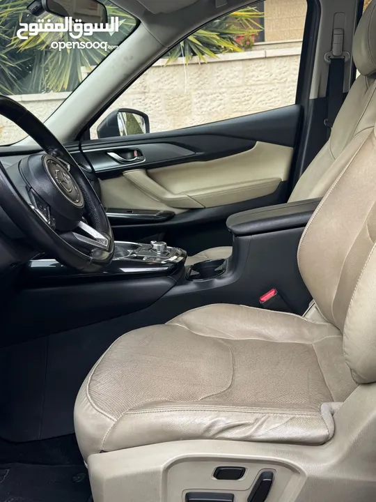 مازدا زوم CX9 موديل 2017 وارد الشركة الخياط الاردن الفحص مرفق مع صور