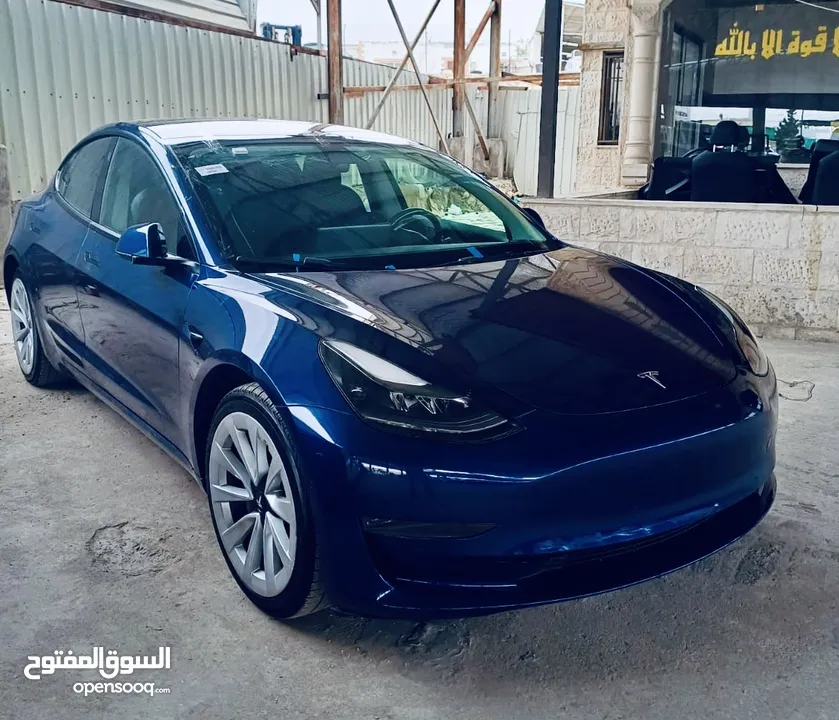 ابتداءا من دفعه اولى 1500 تملك تسلا مودل 3 ستاندر بلاس موديل 2022 للبيع كاش او اقساط