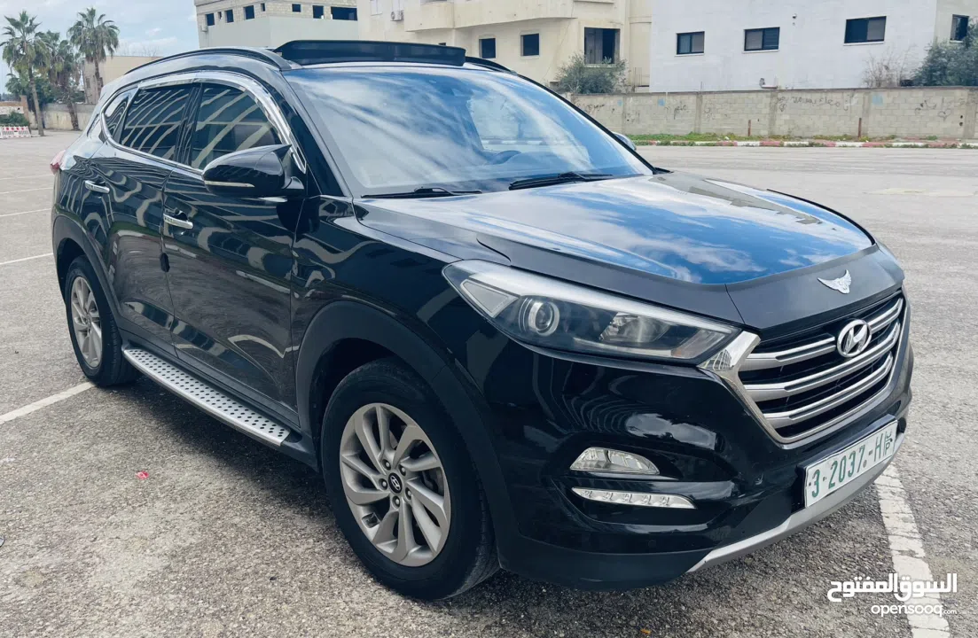 توسان2016فل مسكر مع بانوراما فحص نخب ثلث قطع دهان تجميلي فقط الله يبارك لصاحب النصيب