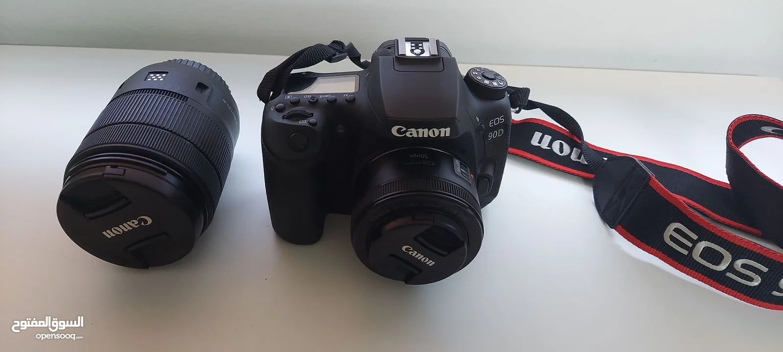 للبيع: كاميرا Canon 90D – حالة ممتازة