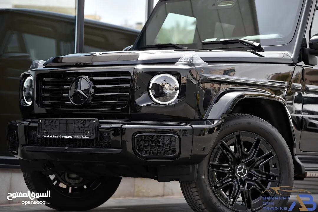 مرسيدس جي كلاس نايت بكج2025 Mercedes G500 4MATIC Mild Hybrid Special Edition AMG Line Night Package