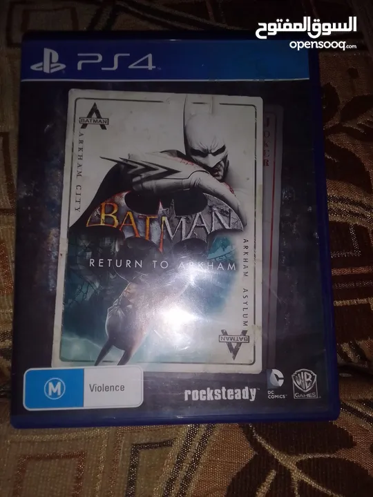 لعبة batman ps4