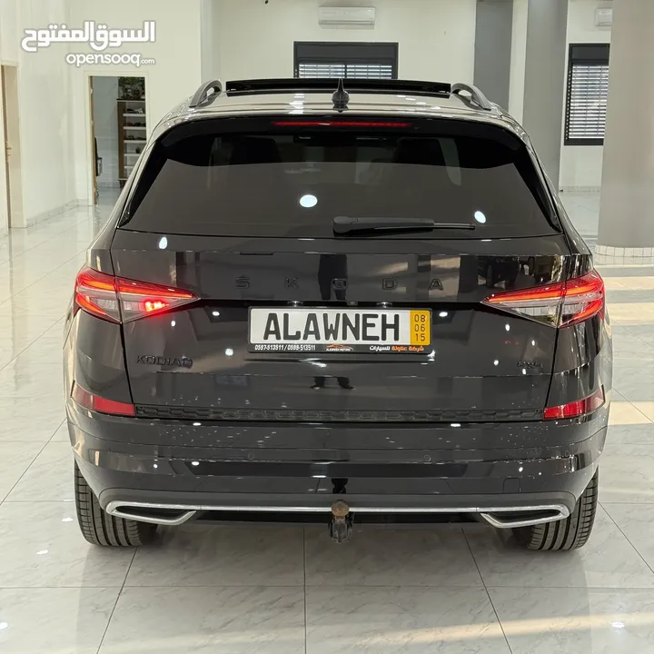 سكودا كودياك سبورت لاين القصة الجديدة فل الفلللل سعر مميز وارد الماني دهان شركة بد صفر