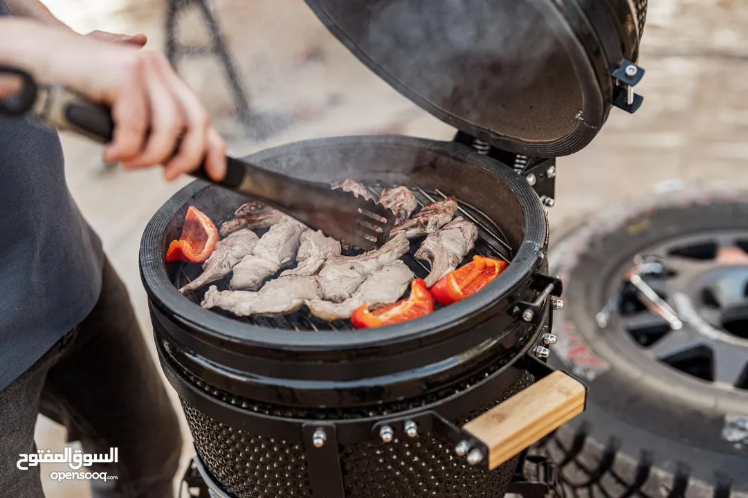 منقل للشوي وللتدخين نوعية فاخرة من ماركة Kamado Bono