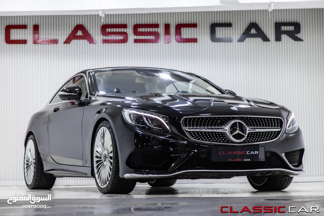 Mercedes S500 Coupe 2015 4matic   السيارة وارد الشركة و قطعت مسافة 20,000 كم فقط