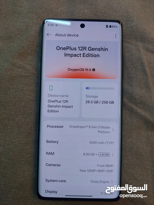 ONEPLUS 12R  good condition almost new use only 5 month