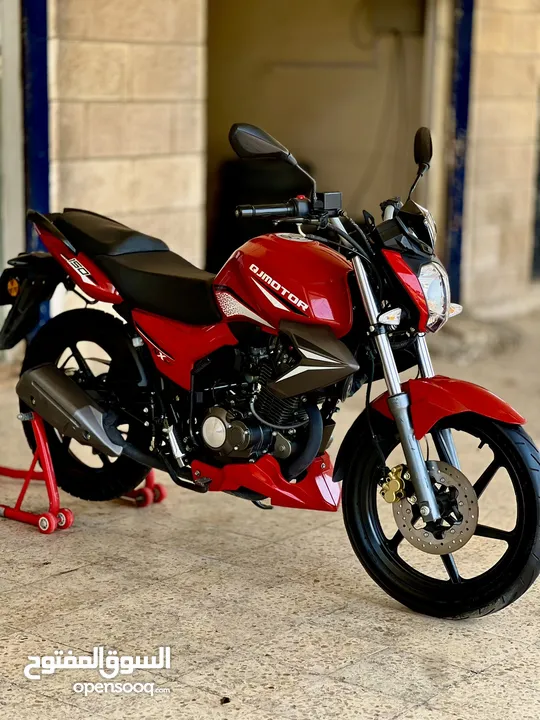 دراجة QJmotor موديل 2022 سعة المحرك 150سي سي