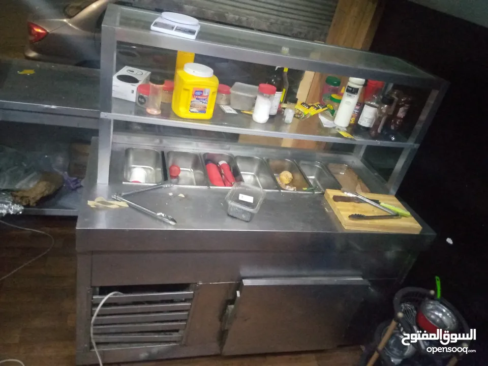 عدة مطعم تب نظافة للبيع