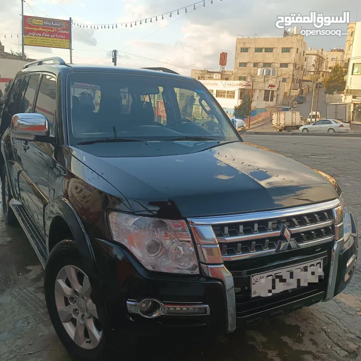 ميتسوبيشي باجيرو 2016 لون اسود ملوكي بسعر مغري 11 الف دينار   Mitsubishi Pajero Gl V6 3500cc