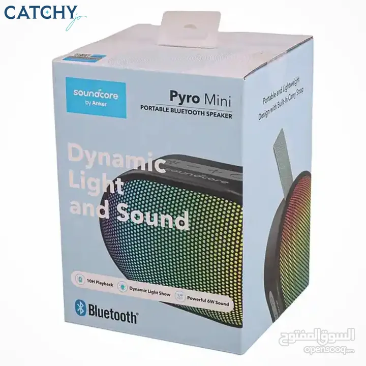 سماعات Anker Pyro mini قدرة صوتية خيالية وبطارية تدوم لأكثر من 10 ساعات بسعر مغري