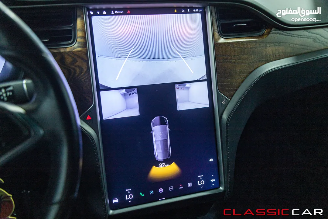 Tesla Model X Standard Range  2019   السيارة بحالة ممتازة جدا و قطعت مسافة 51,000 كيلو متر فقط