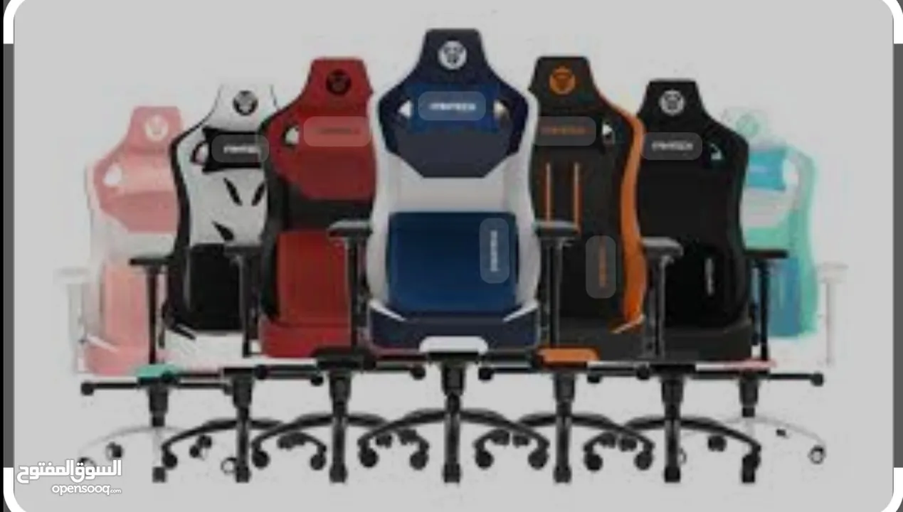 كرسي ألفا جيمنج  من فانتك  مكبس هيدروليك  FANTECH ALPHA  GAMING CHAIR GC283