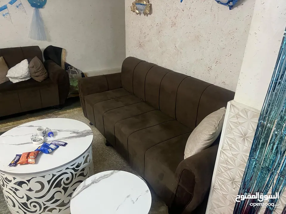 اثاث للبيع غرفه نوم وطقم كنب