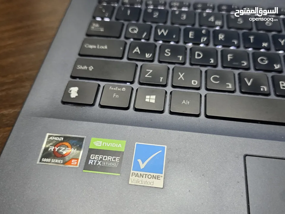 جهاز لابتوب من نوع ASUS Vivobook Pro 15 مناسب للتصميم، البرمجة والألعاب.