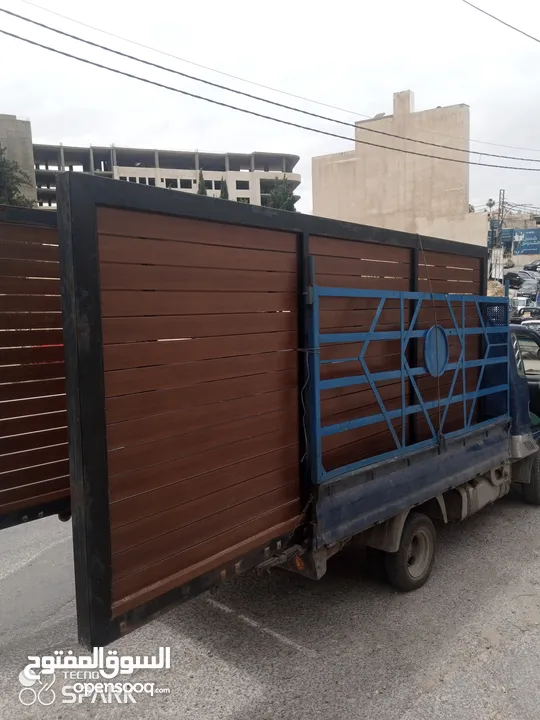 شراء جميع انواع الحديد والدربزين والزينكو والقرميد والكراكيب