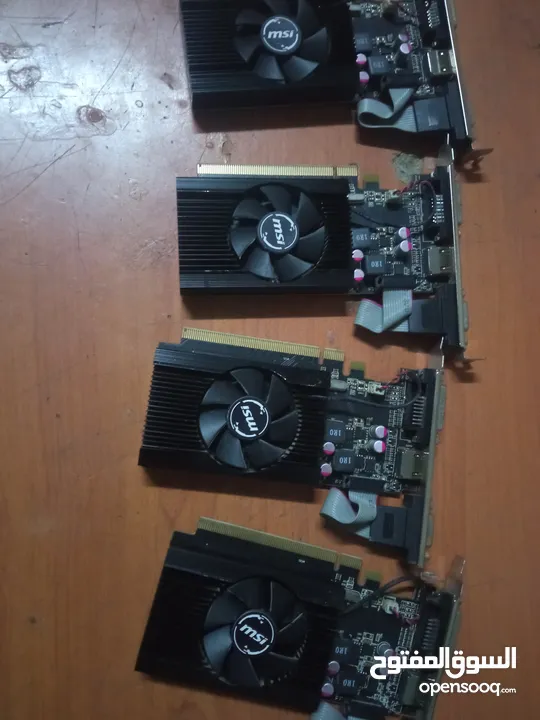 كروت شاشة   R7 240 2gb و gt 710